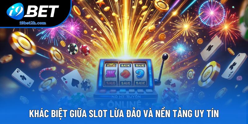 Khác biệt giữa slot lừa đảo và nền tảng uy tín