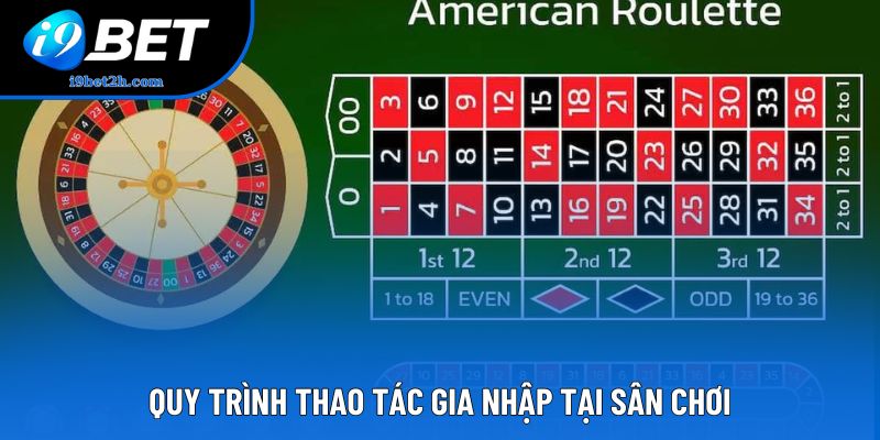 Quy trình thao tác gia nhập tại sân chơi